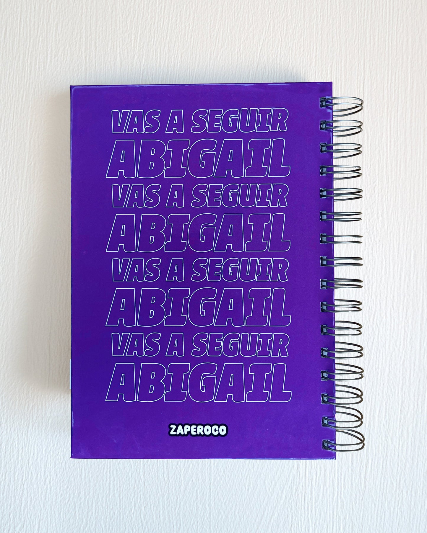 Cuaderno Abigail