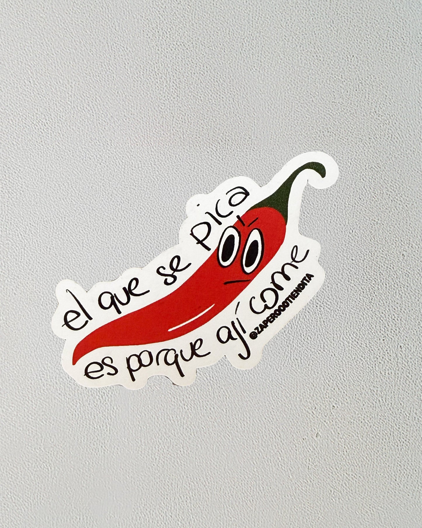 Imán El que se pica es porque ají come