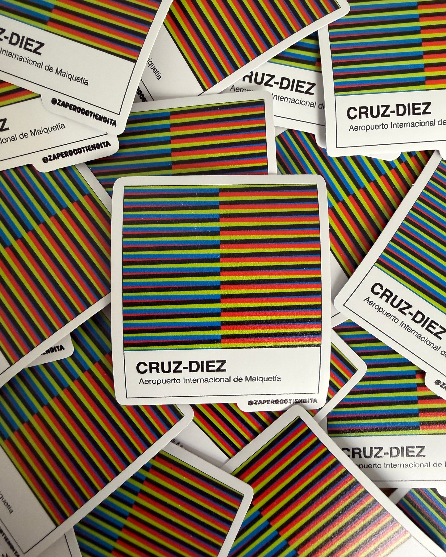 Sticker Pantone Cruz-Diez