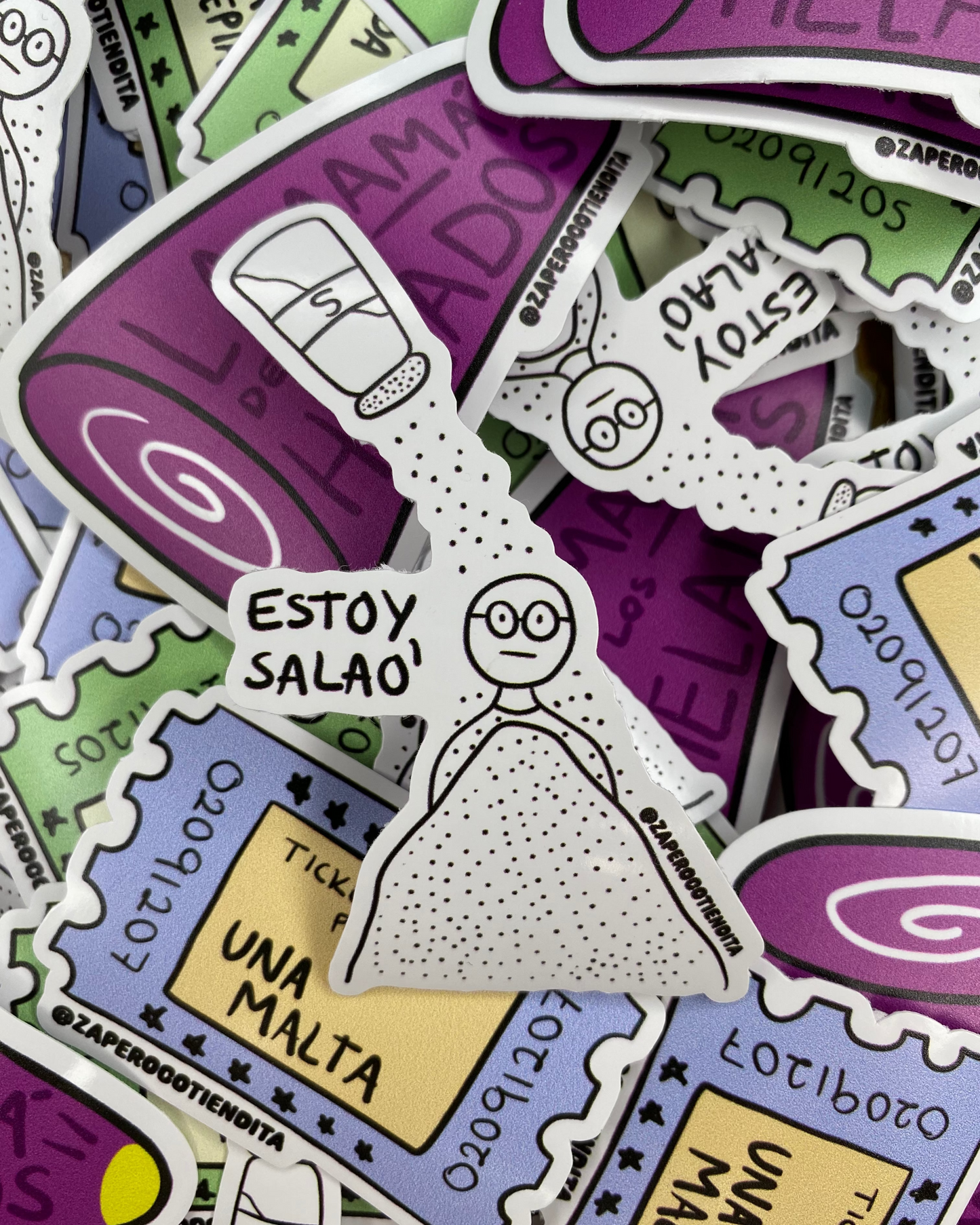 Sticker Estoy Salao