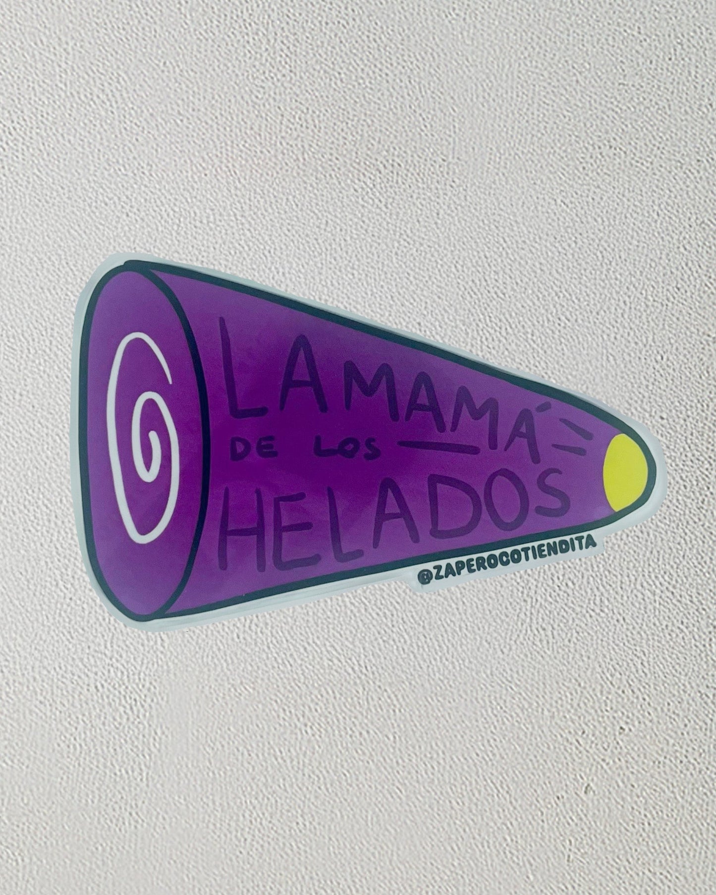 Sticker La Mamá de Los Helados