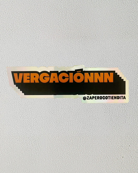 Sticker Vergación Holográfico