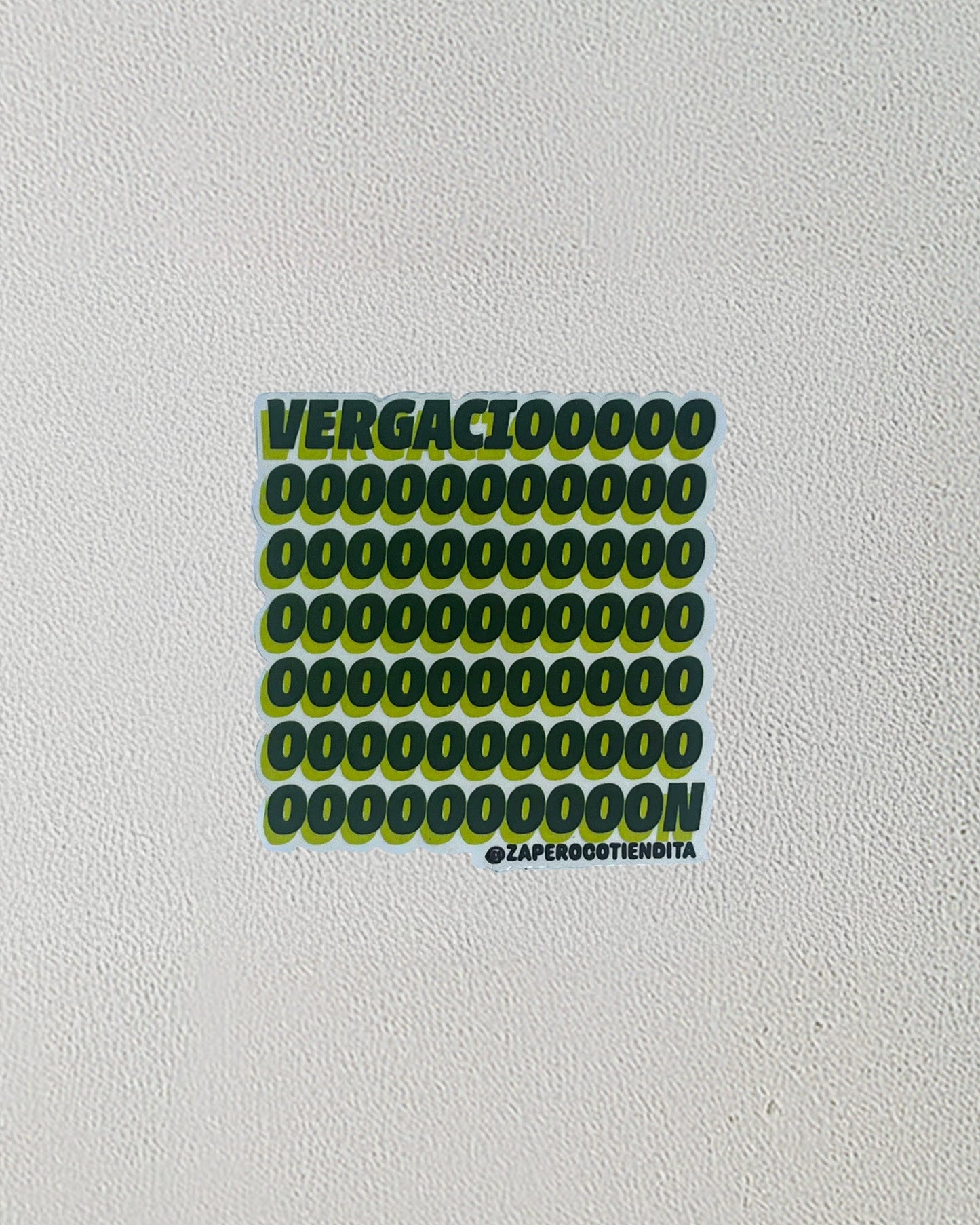 Sticker Vergación Verde