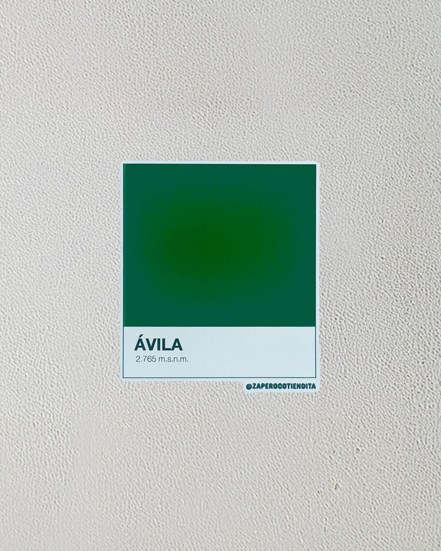 Sticker Pantone Ávila