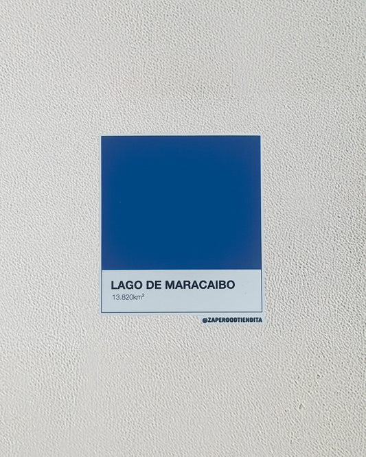 Sticker Pantone Lago de Maracaibo