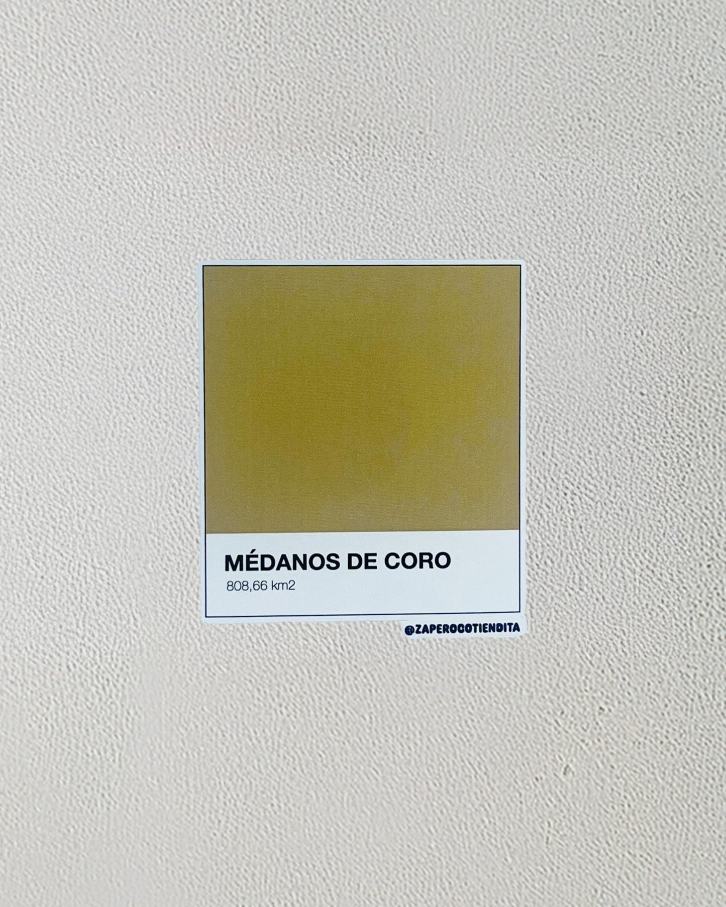 Sticker Pantone Médanos de Coro