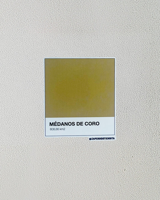 Sticker Pantone Médanos de Coro
