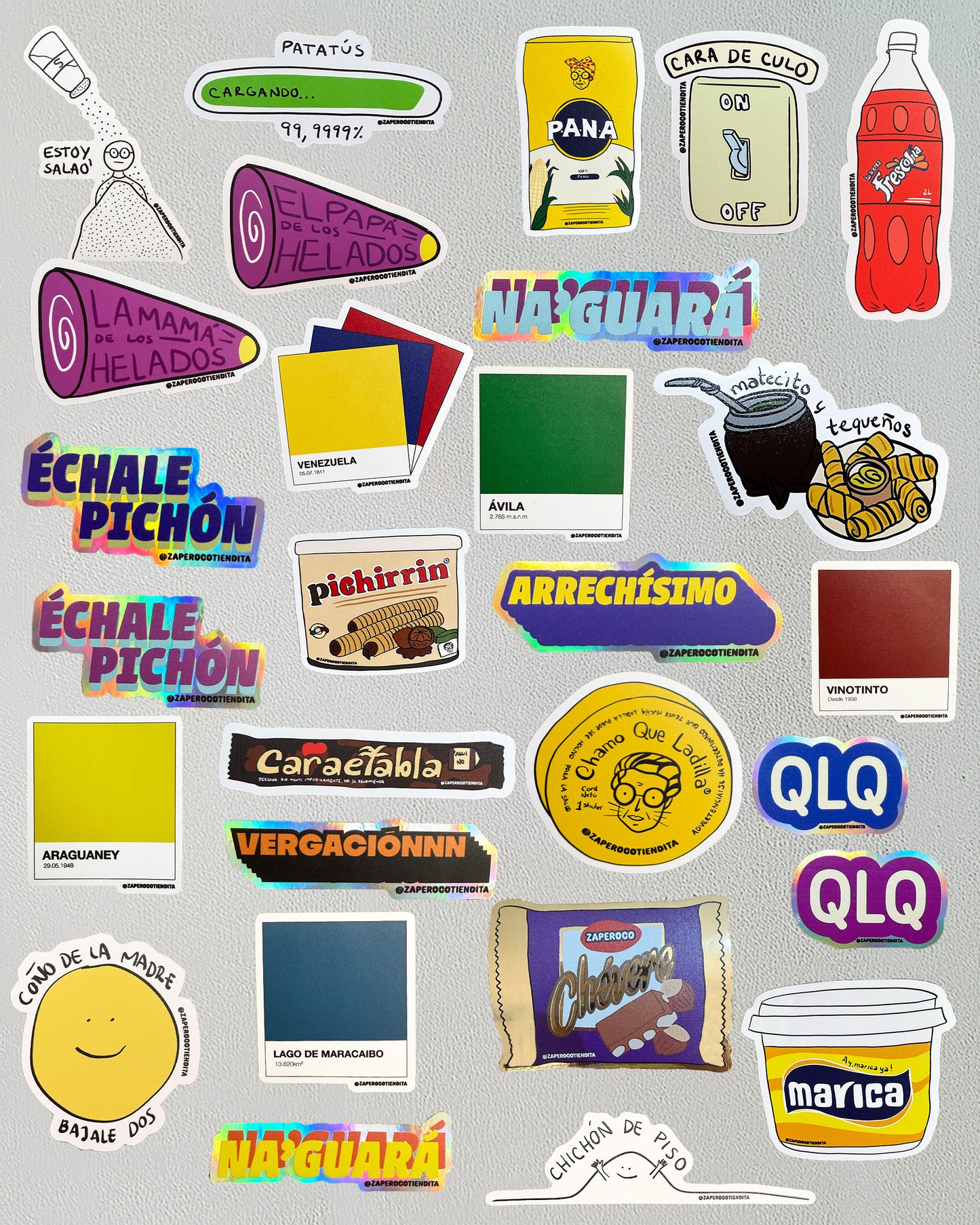 Combito pa' Decorar Mini - 1 Afiche + 2 Stickers