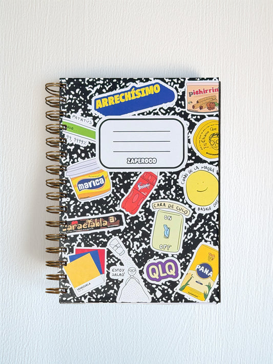 Cuaderno Stickers