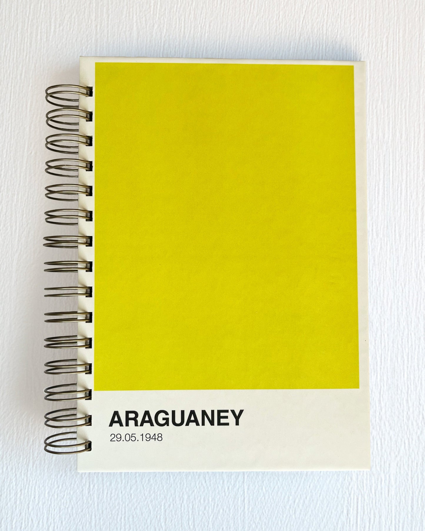 Cuaderno Pantone Araguaney