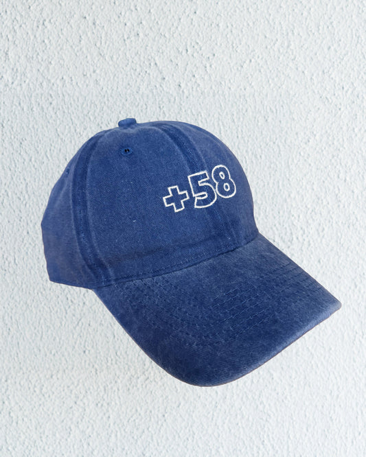 Gorra +58 Azul
