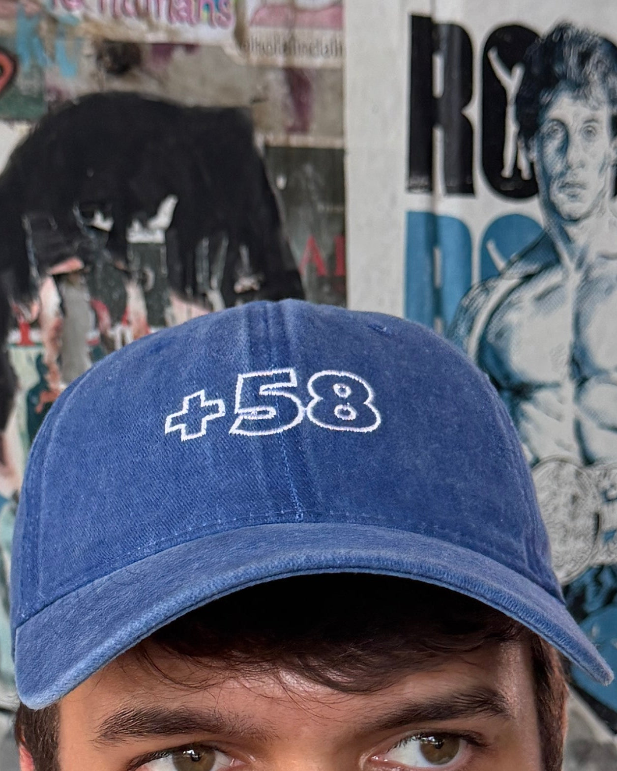 Gorra +58 Azul