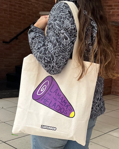 Combo Pañoleta Caracas - Tote Bag La Mamá de los Helados
