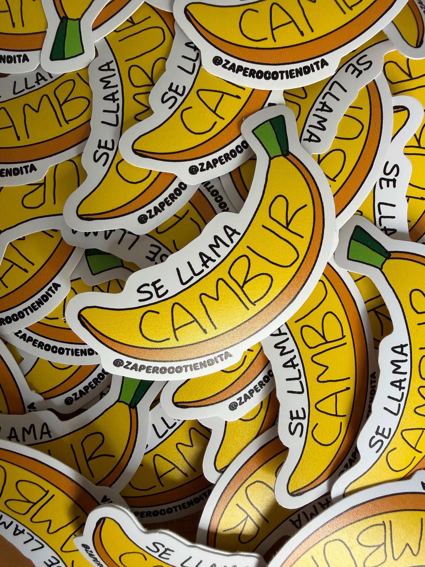 Sticker Se Llama Cambur