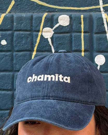 Gorra Chamito/Chamita Azul Oscuro