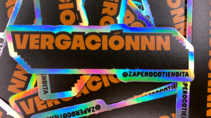 Sticker Vergación Holográfico