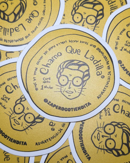 Sticker "Chamo que ladilla" Chimó