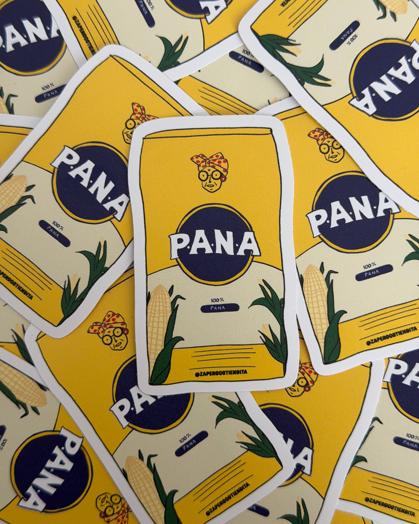 Sticker "Pana" Harina PAN