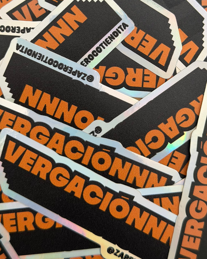 Sticker Vergación Holográfico