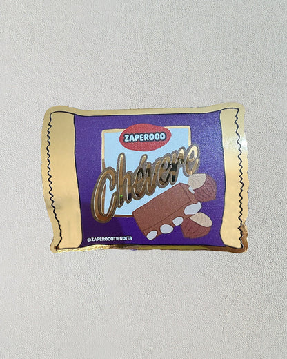 Sticker "Chévere" Carré Holográfico