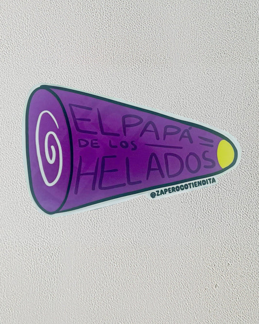 Sticker El Papá de los Helados