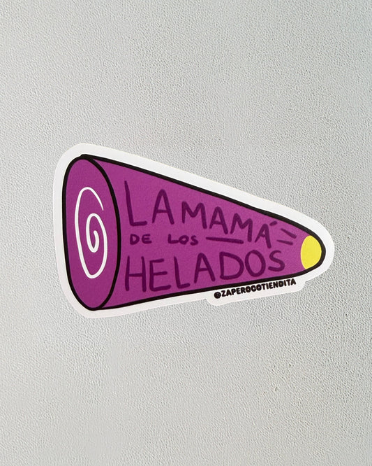 Sticker La Mamá de Los Helados