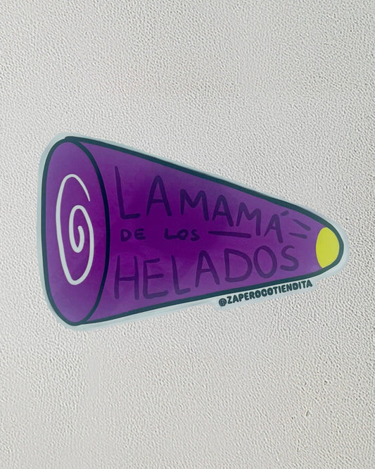 Sticker La Mamá de Los Helados