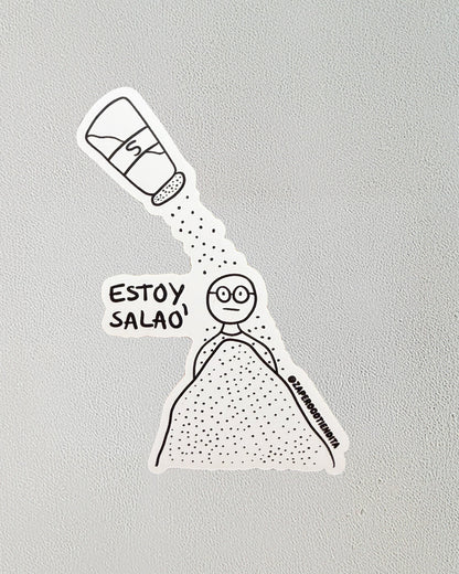 Sticker Estoy Salao