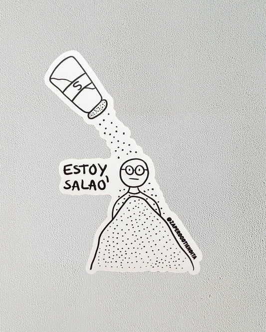 Sticker Estoy Salao