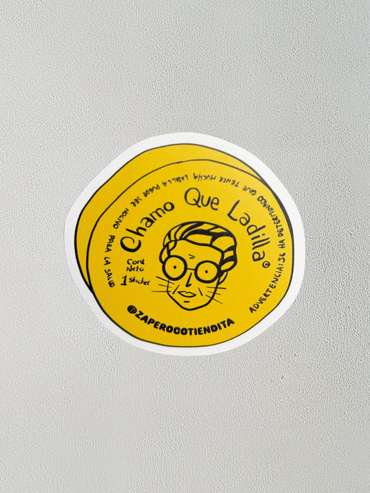 Sticker "Chamo que ladilla" Chimó