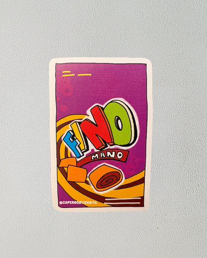 Sticker "Fino Mano" Flips