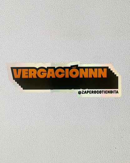 Sticker Vergación Holográfico