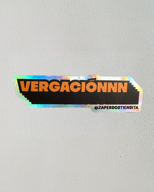 Sticker Vergación Holográfico
