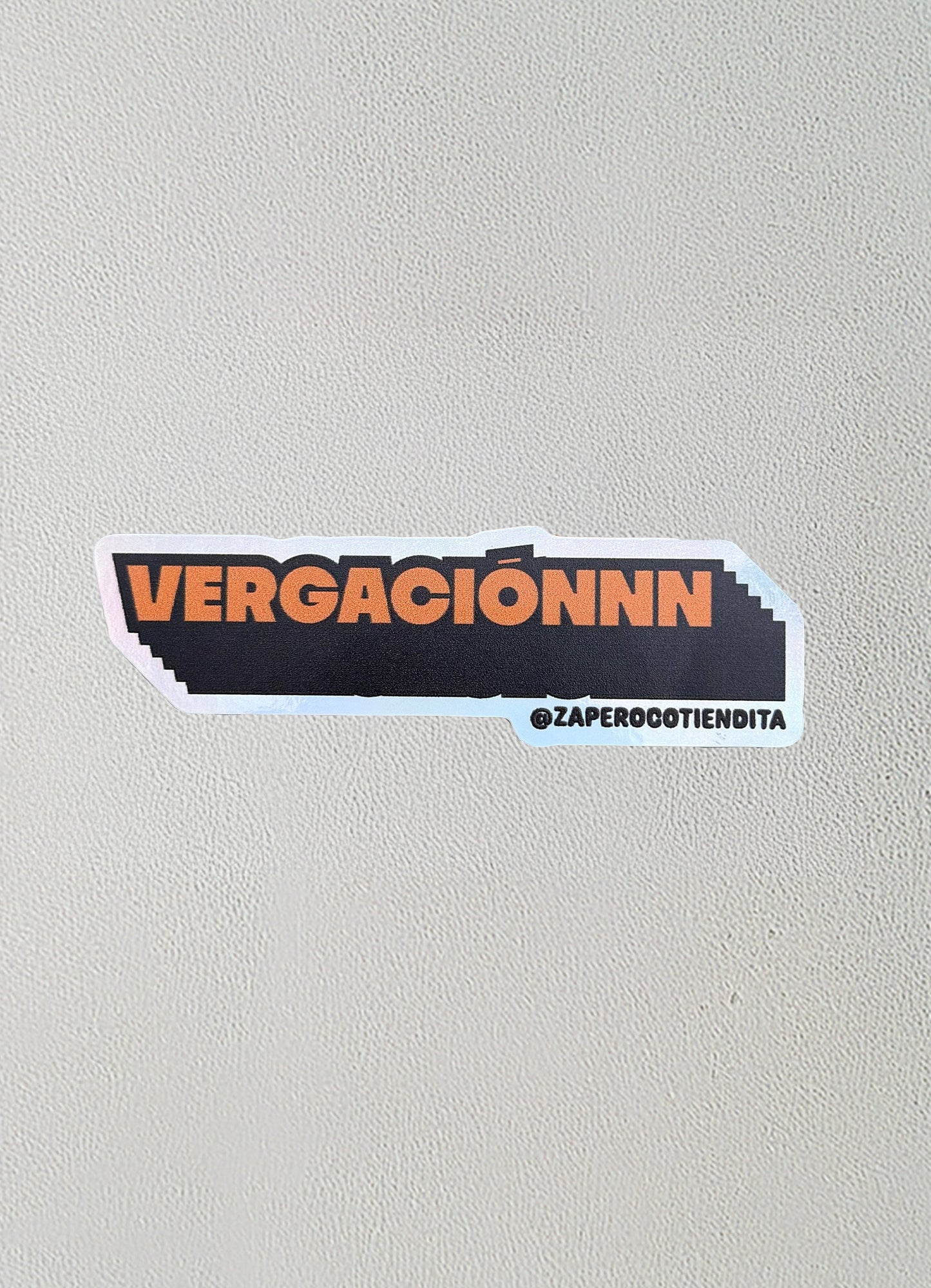 Sticker Vergación Holográfico