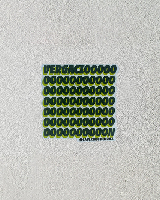 Sticker Vergación Verde