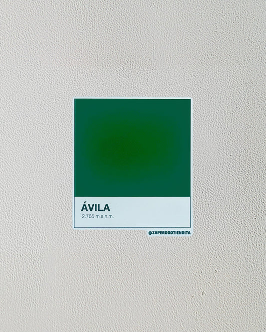 Sticker Pantone Ávila