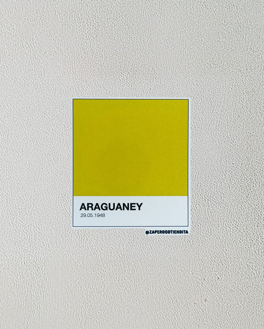 Sticker Pantone Araguaney