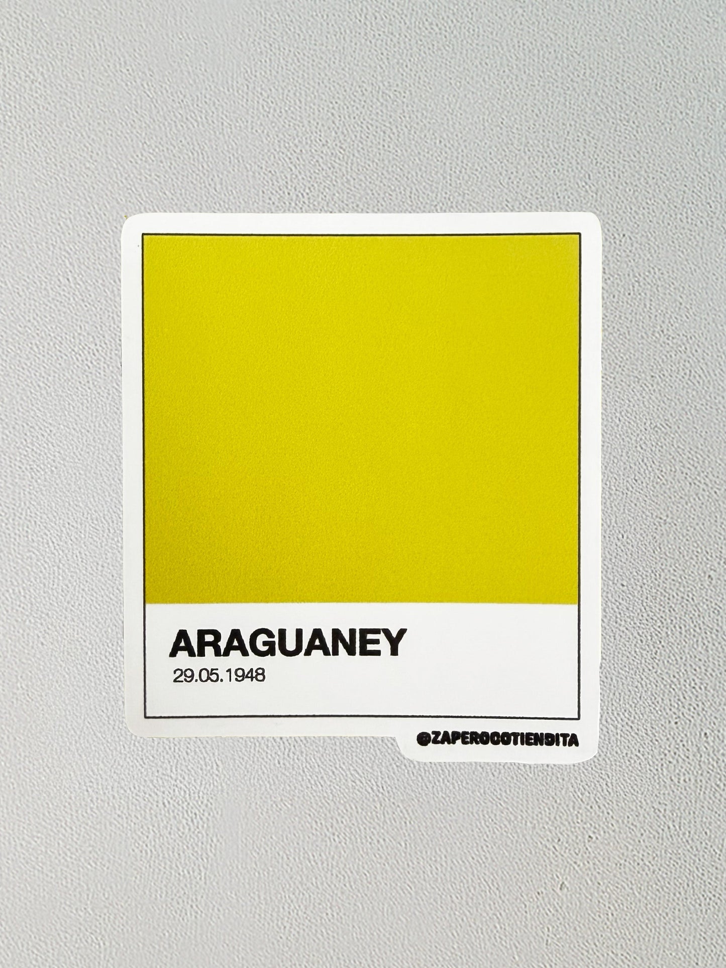 Sticker Pantone Araguaney