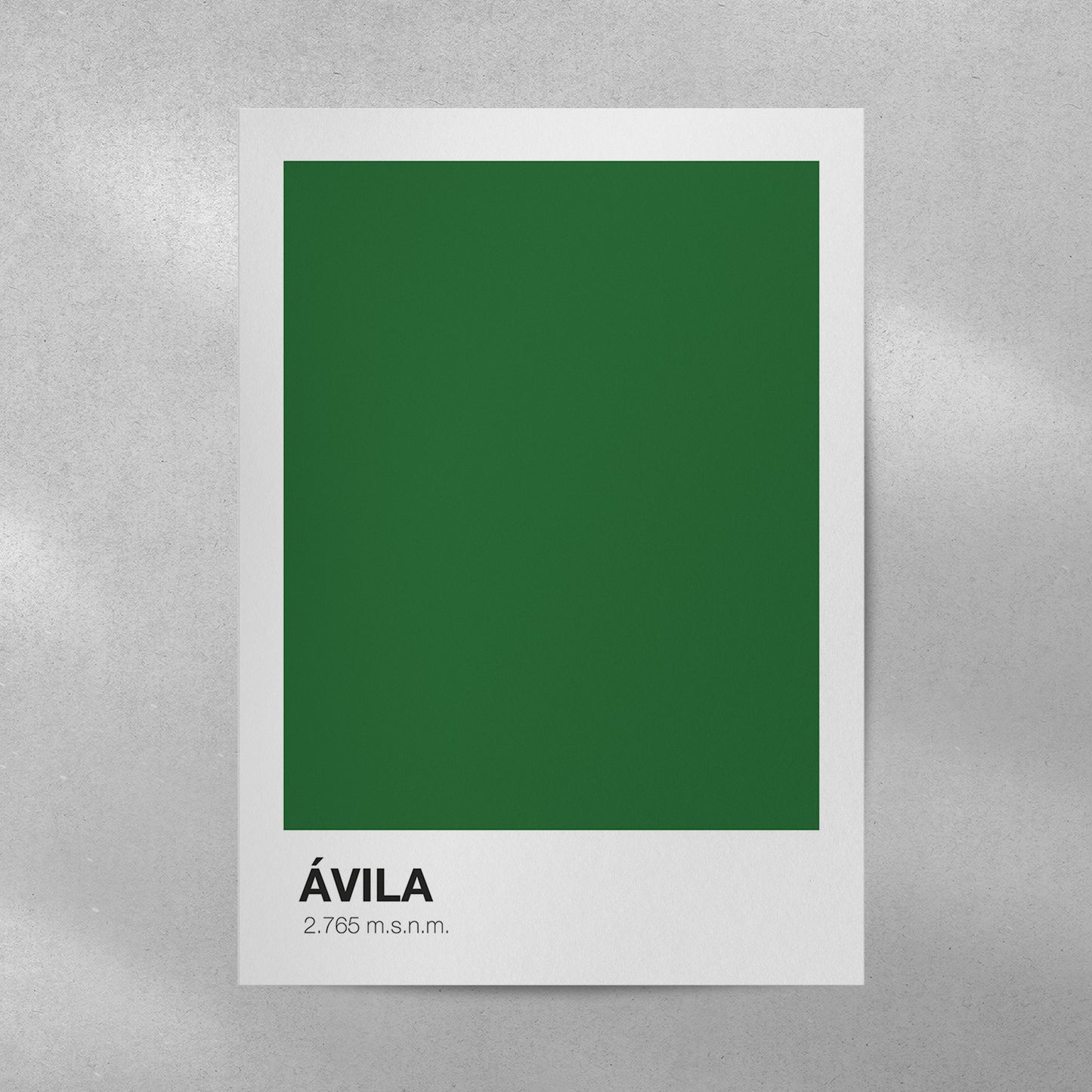 Afiche Pantone Ávila