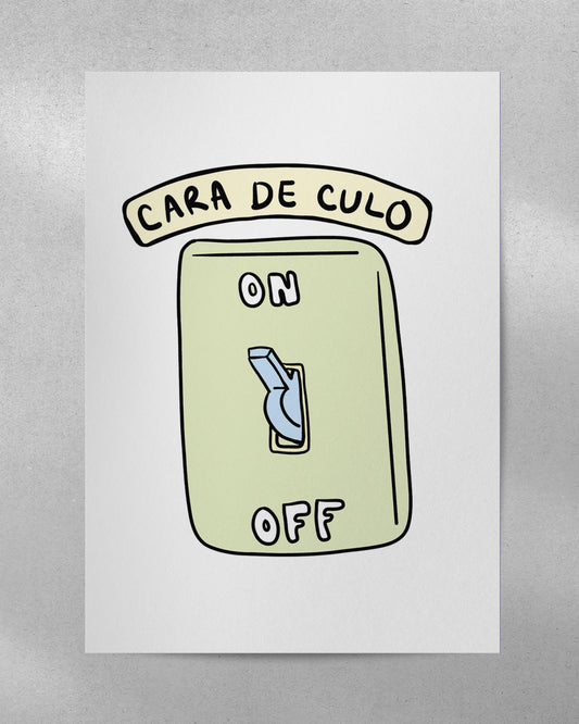 Afiche Cara de Culo On