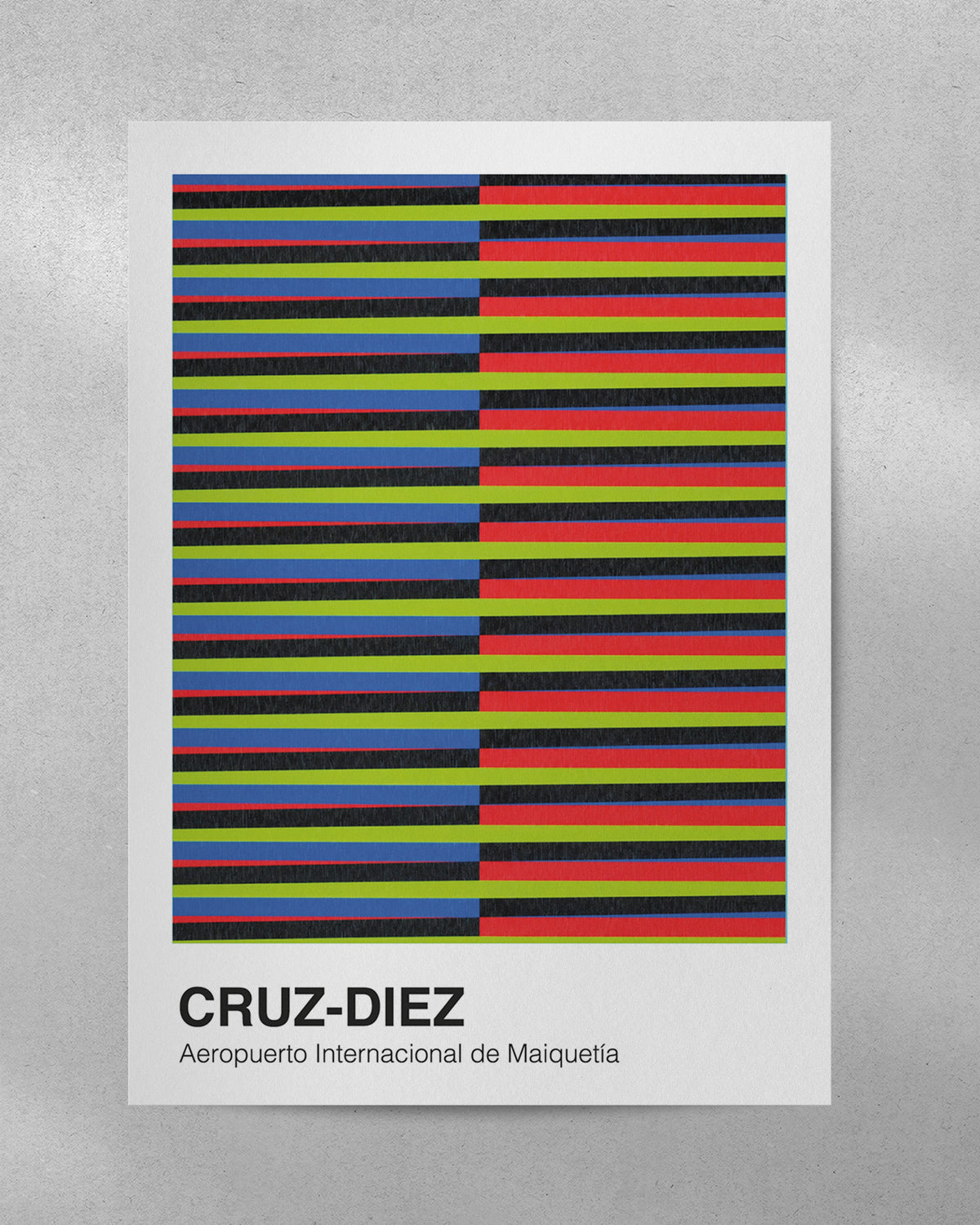 Afiche Cruz-Diez