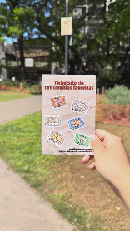 Planchita Ticketsitos