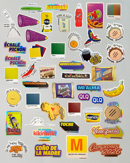 Combito pa' Empezar - 5 Stickers