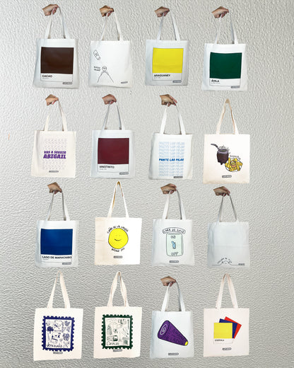 Combito pa' Cargar Flow - 1 Tote Bag 4 Stickers